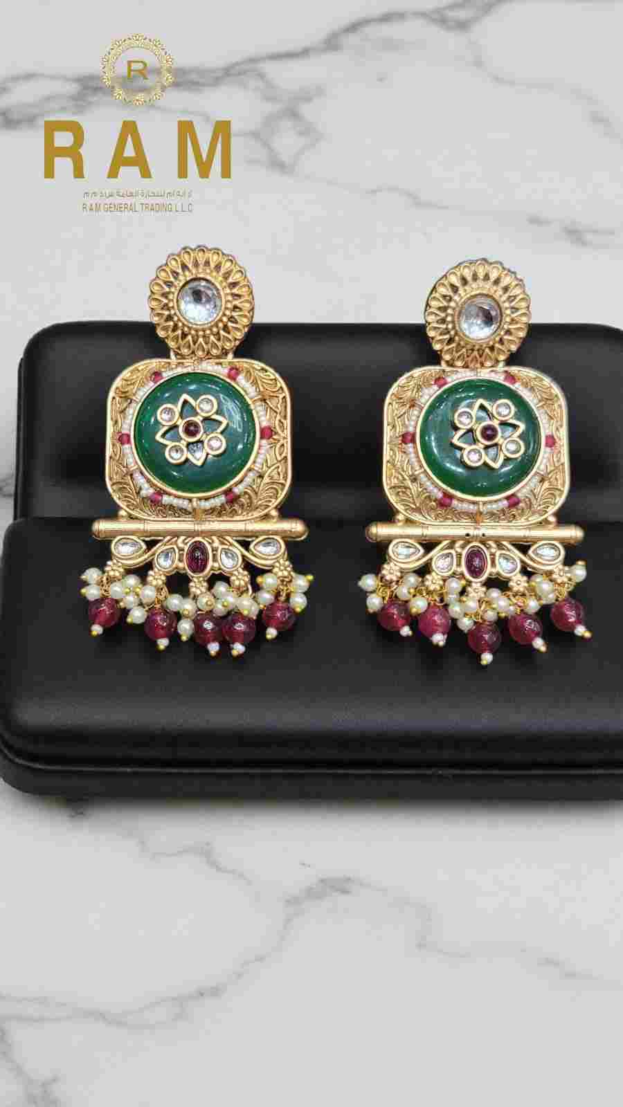 BRASS EARINGS