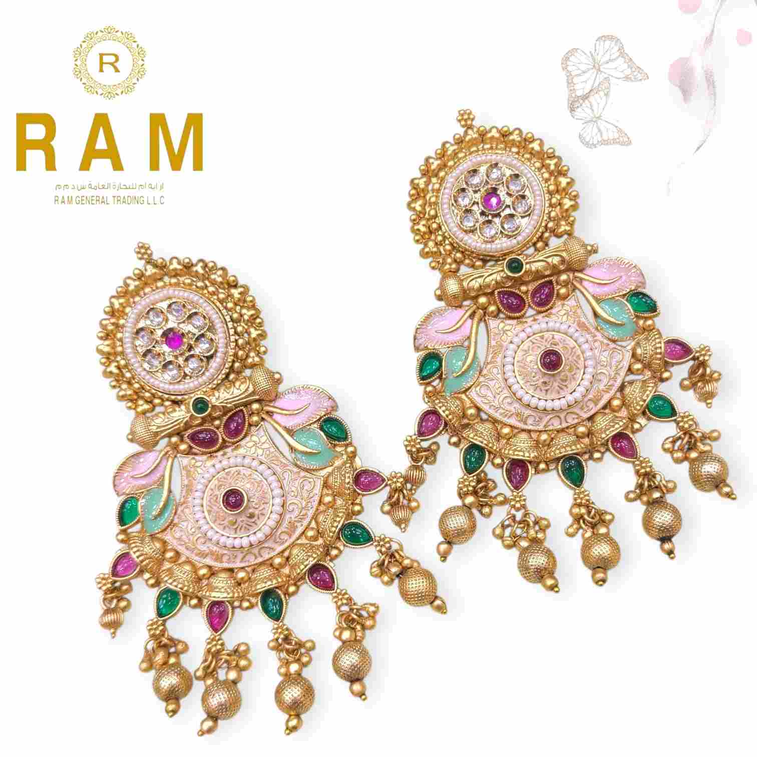 BRASS EARINGS