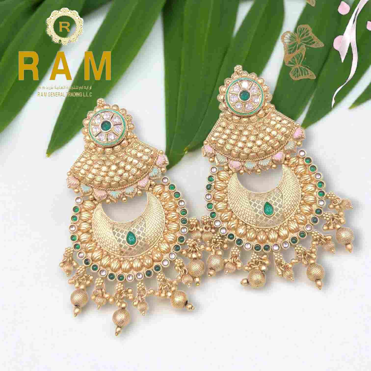 BRASS EARINGS