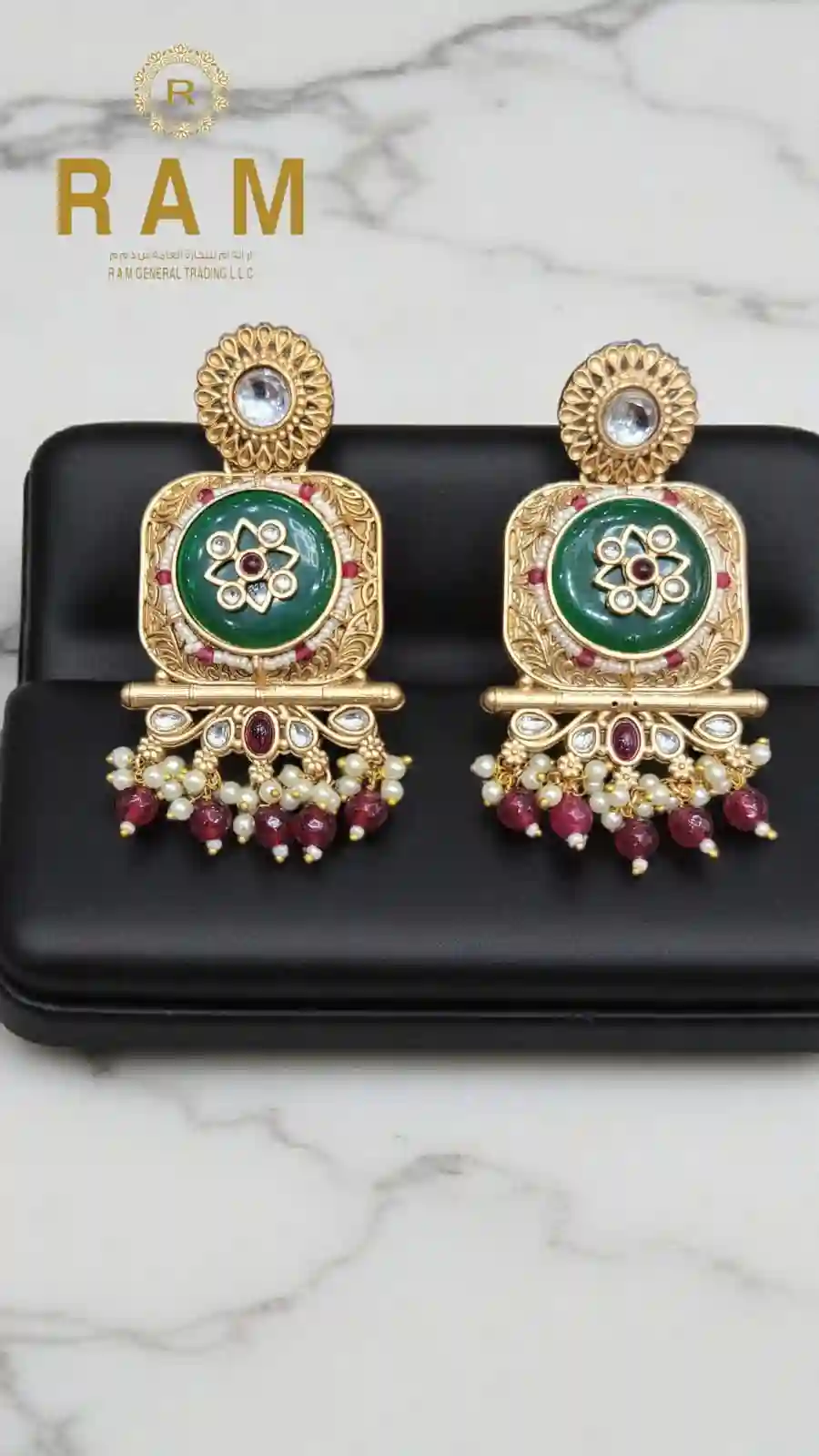 BRASS EARINGS