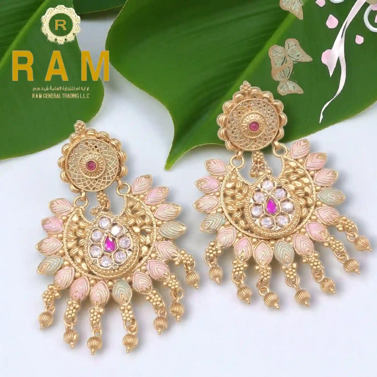 BRASS EARINGS