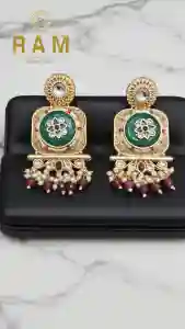 BRASS EARINGS