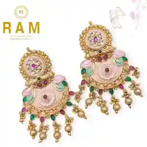 BRASS EARINGS