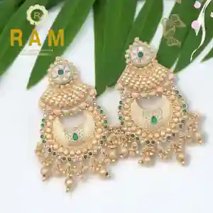 BRASS EARINGS