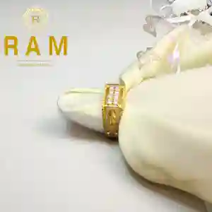 MENS GOLD PLATED RING
